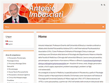 Tablet Screenshot of imbasciati.it